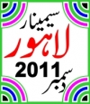 Lahore Seminar Dec 2011